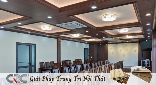 Ứng dụng gỗ nhựa composite trang trí nhà hàng