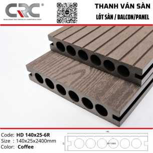 Sàn ngoài trời HD-140X25-6R