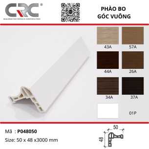 Phào bo góc vuông